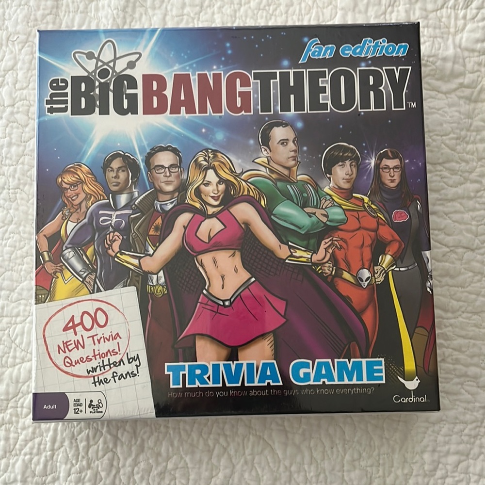 The Big Bang theory board game (NEW)